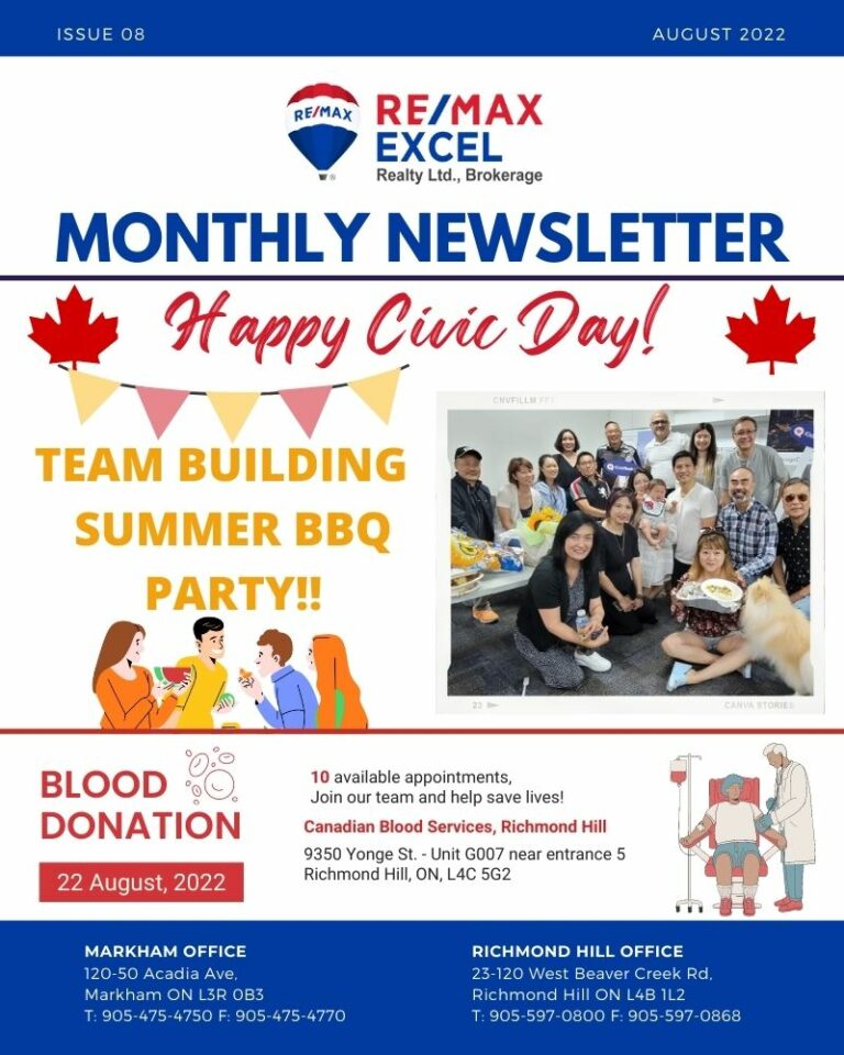 EXCEL NEWSLETTER 2022 AUGUST